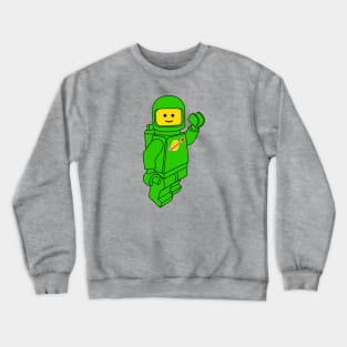 Spaceman! (Green) Crewneck Sweatshirt